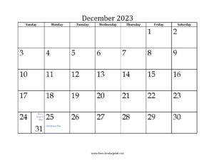 2023 Mini Month Calendar Printable Templates - Free 2023 Calendar Printable